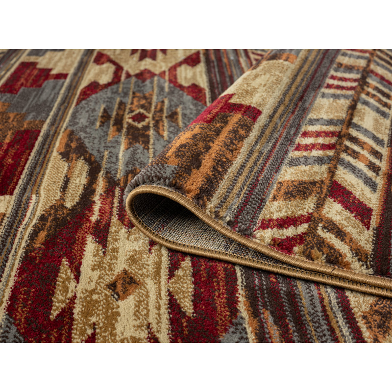 Calica Southwestern Indoor Rug, Rectangle 5'3" x 7'3"