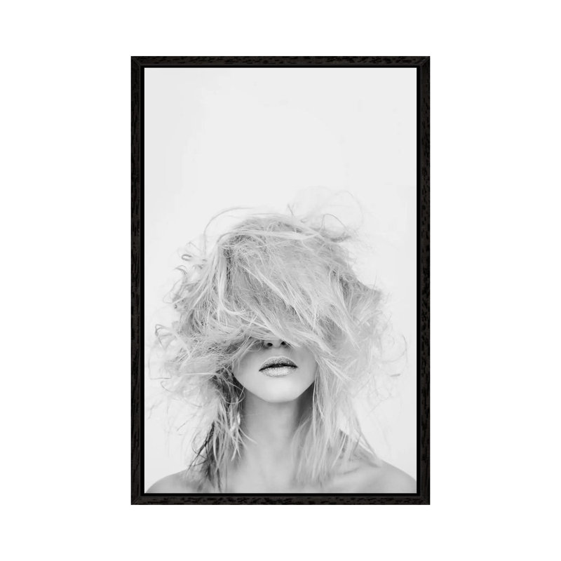 Makeover 1 Piece Wall Art on Canvas, 66.04cm H x 45.72cm W x 3.81cm D, Black Framed