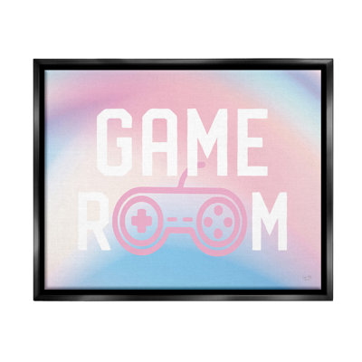 "Pastel Gamer Room Sign" par Lux + Me Designs sur toile