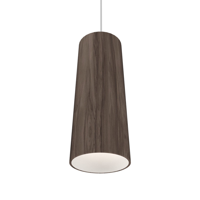 1 - Light Pendant, American Walnut
