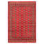 Tapis rouge Finha Peshawar Bokhara 6 pi 1 po x 8 pi 11 po