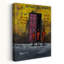 School Doorway Hope Contemporary Architecture Wall Art Print 1 Piece Wrapped Canvas Wall Art-1692689825