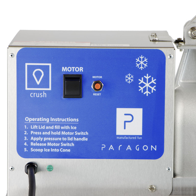 Paragon International Countertop Snow Cone Maker
