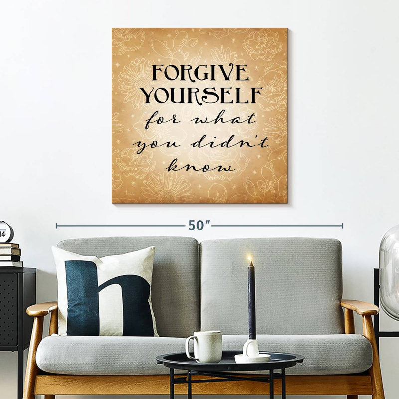 Forgive Yourself, 30" H x 30" W
