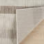 Tapis à motif abstrait beige / brun 8 pi x 11 pi (7 pi 10 po x 10 pi 10 po) Branch Branch Rune, tapis contemporain, à poils moyens et résistant aux taches-1901191547