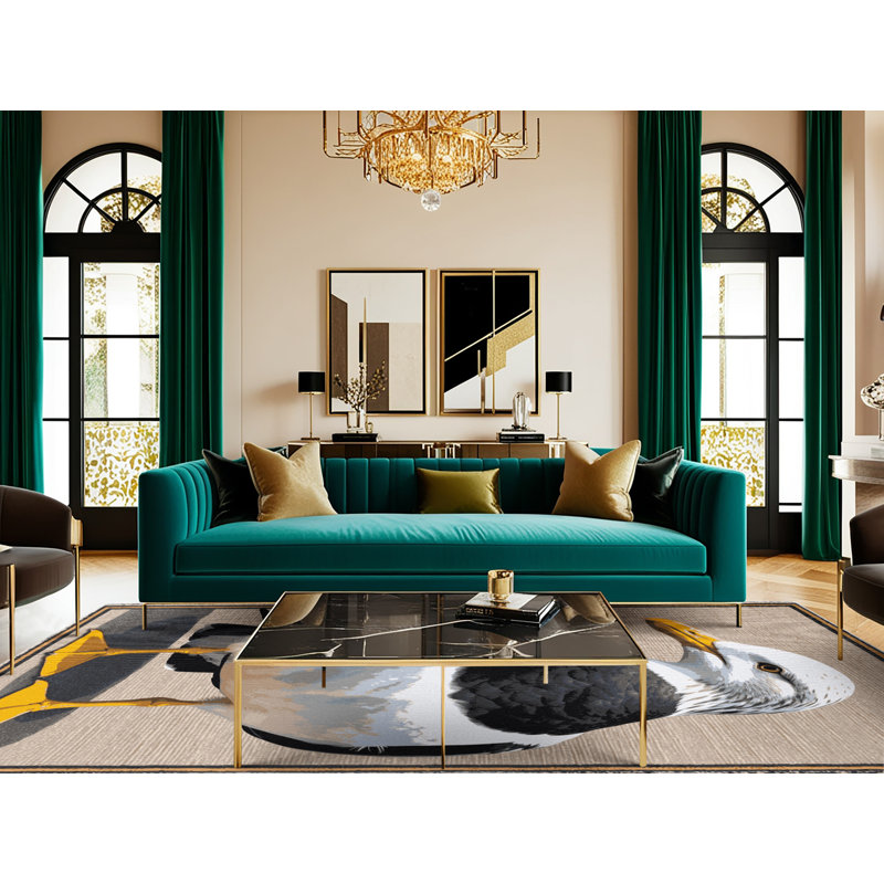  Tapis lavable Great Gull Birds, Rectangulaire 2 pi x 3 pi