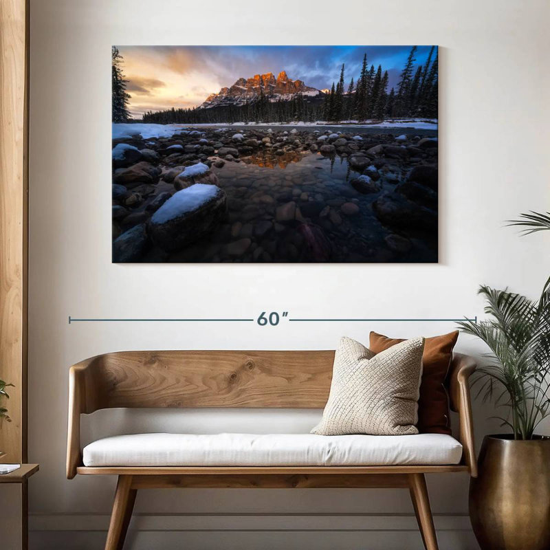 Alvord, parc national de Banff, montagne de la Table, H 32 po x l 48 po