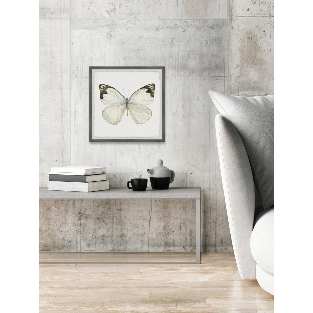 Rainforest Butterfly - Picture Frame Painting August Grove® 