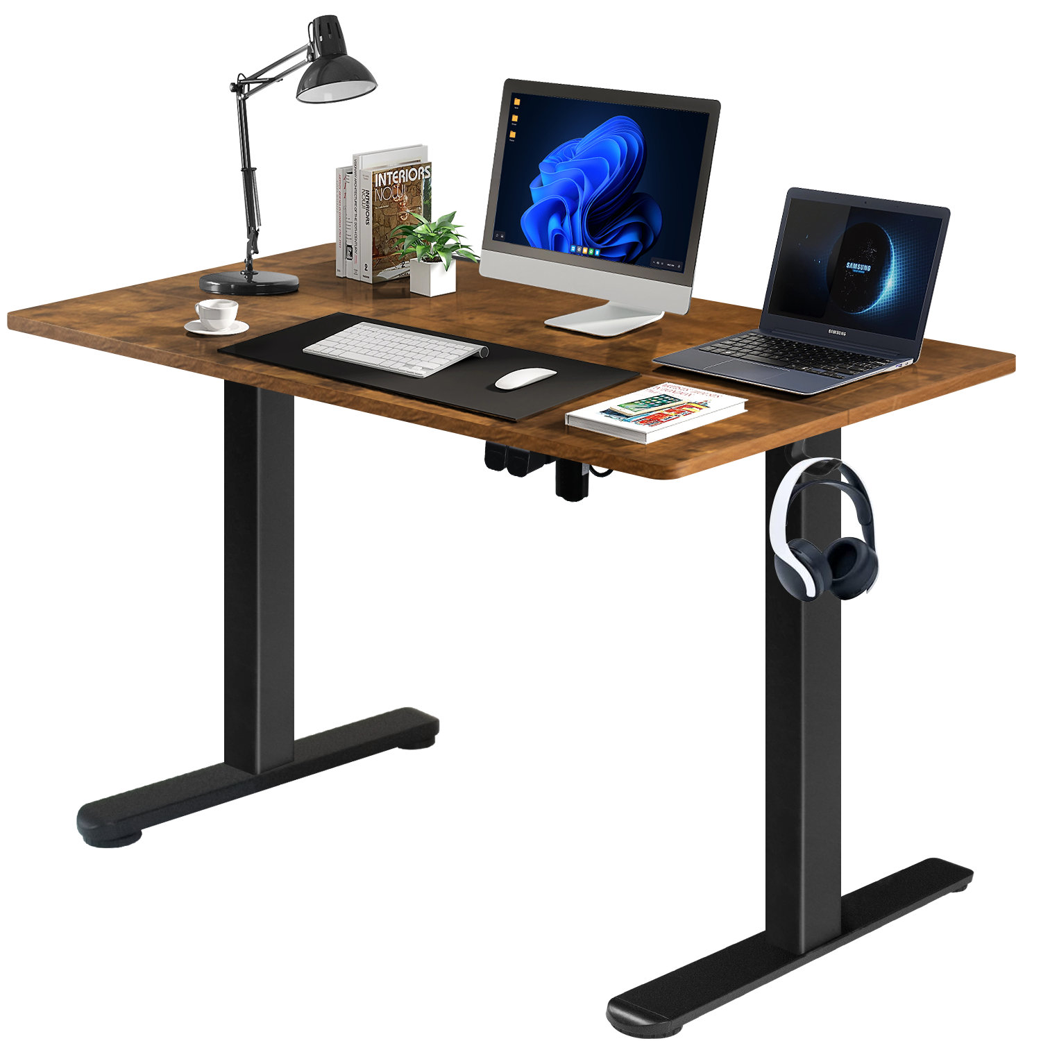 Inbox Zero 55.12'' Desk & Reviews