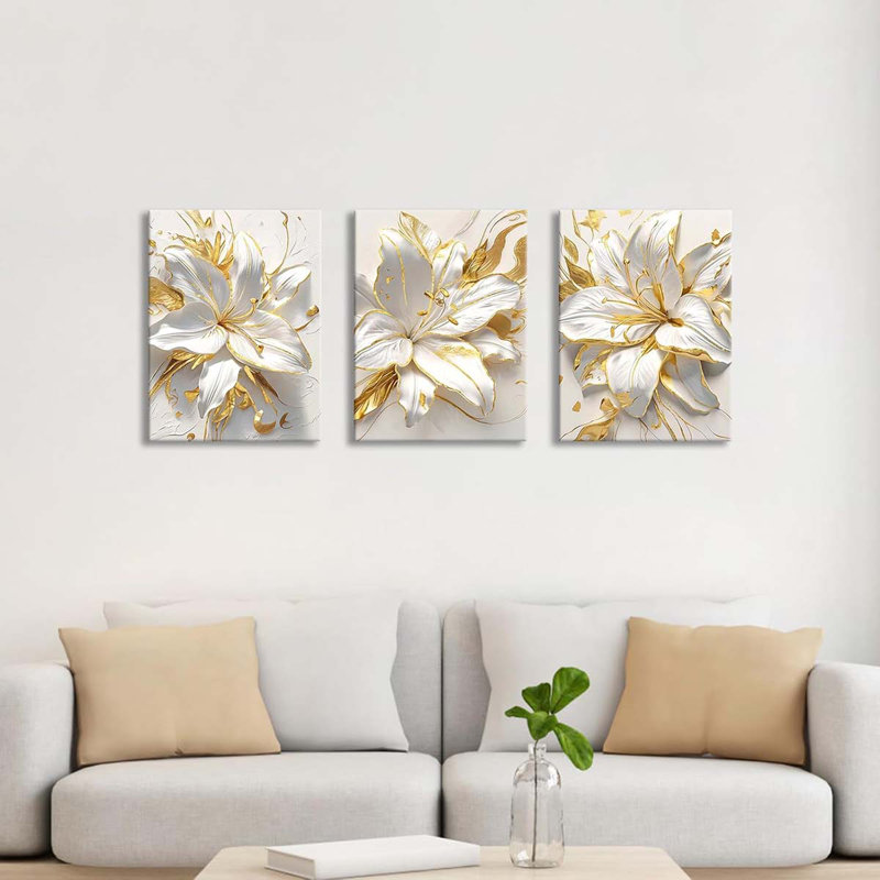 3 Piece Wrapped Canvas Print