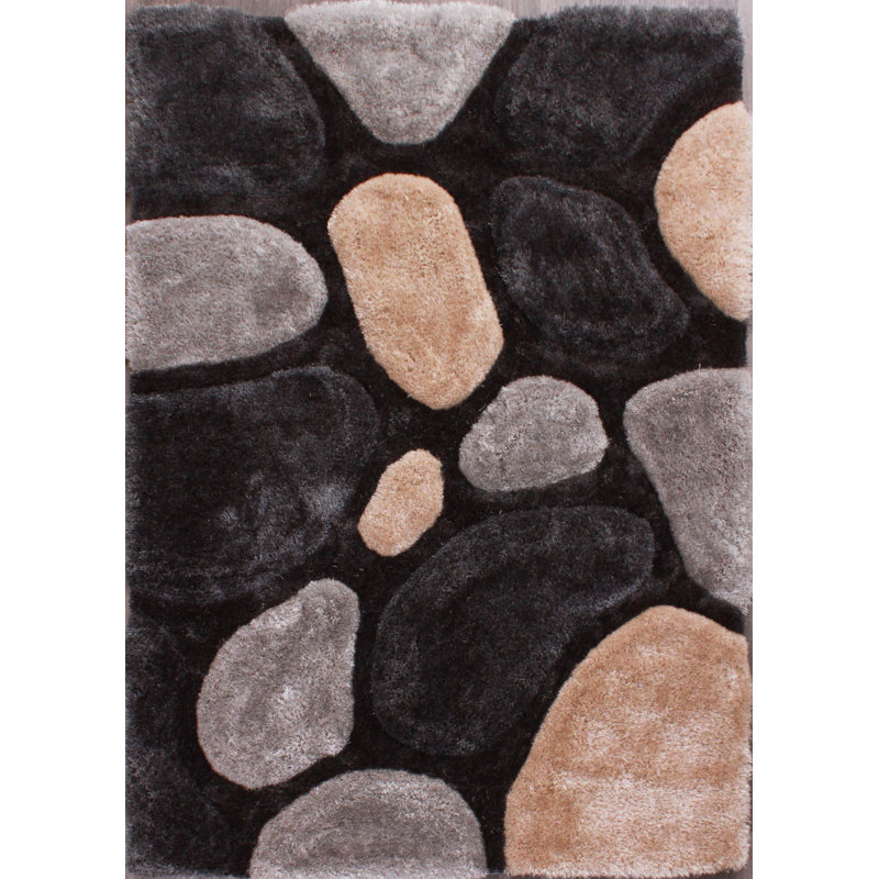 Ryann Geometric Hand Woven Area Rug, Rectangle 80 x 150cm