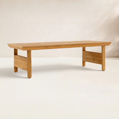 Everlee Teak Outdoor Coffee Table