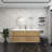 60'' Double Bathroom Vanity with Acrylic Top-70056051