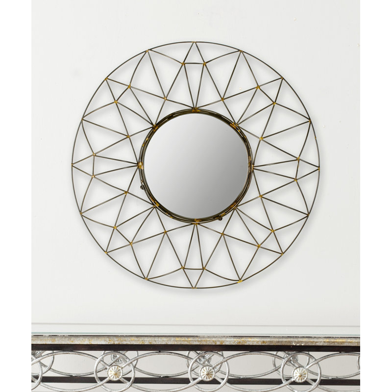 Kyle Metal Flat Wall Mirror