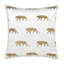 Rica Black Gold Embroidered Pillow