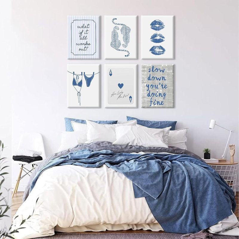 6 Piece Wrapped Canvas Print