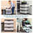 Freestanding Plastic 3-Drawer Storage Unit-701494768