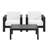 Magers Outdoor Black 3pc Set-62777230-62777231