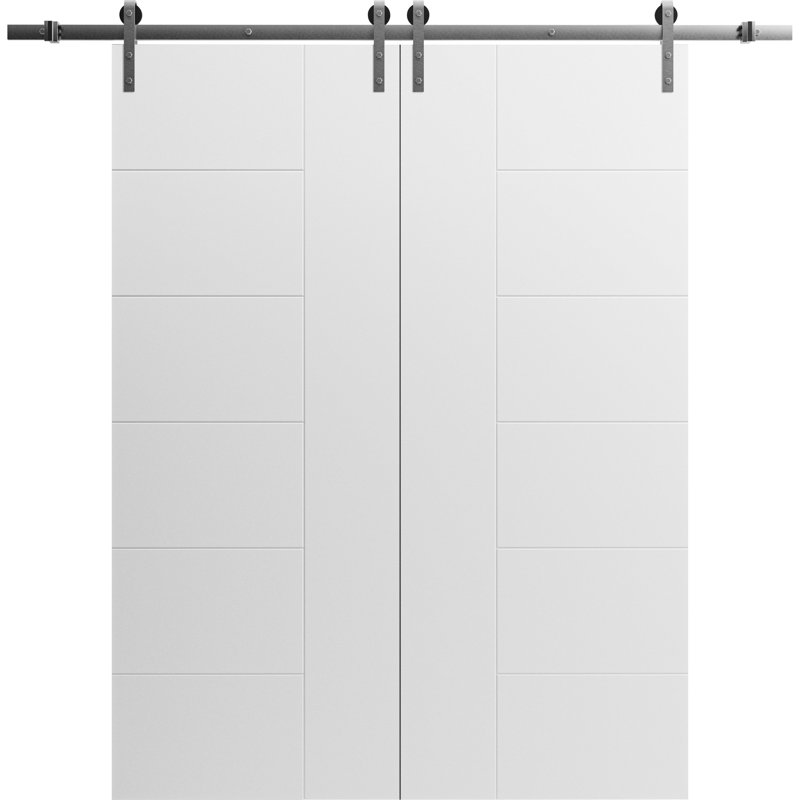 Porte de grange en bois, 36 po x 80 po