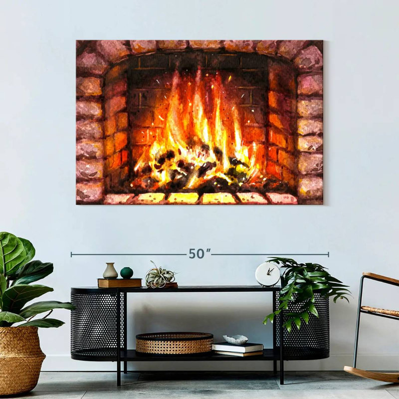 Lilie Fireplaces, 32" H x 48" W