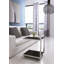 Luxe Glass and Stainless Steel Bar Cart