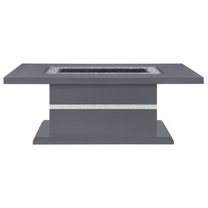 Table basse ARIYA DARK GREY (table incluse seulement)