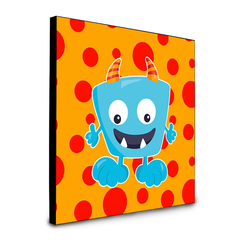 Panneau mural d’art aquadevil little monster Bastille