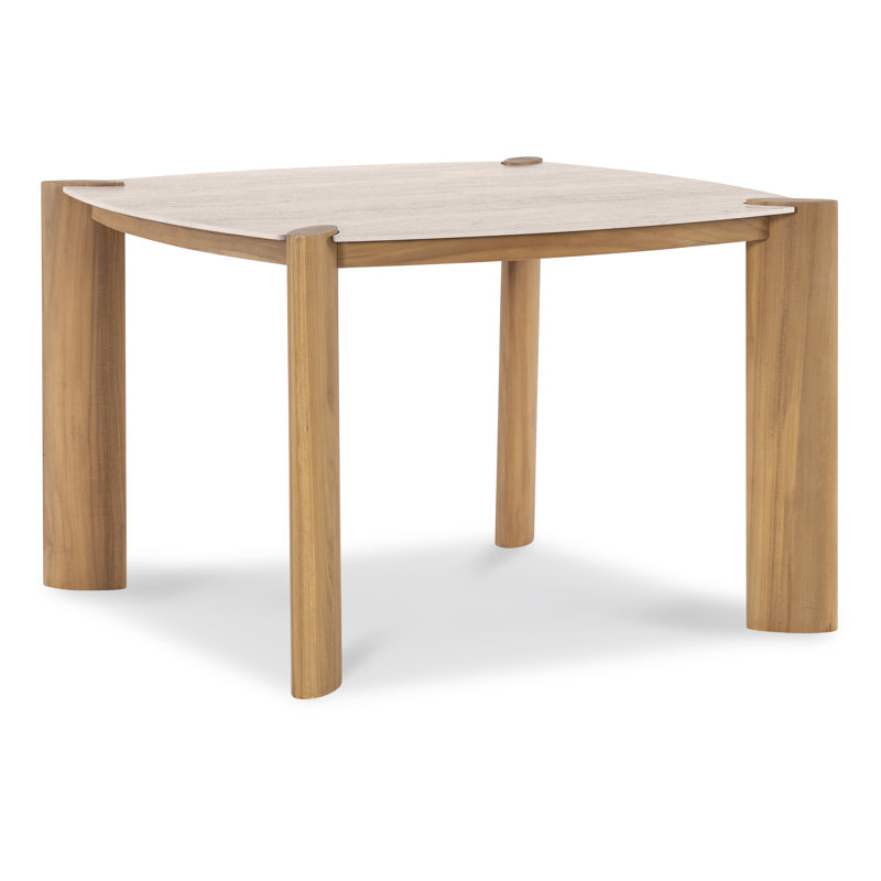 Margaritaville Somerset Square Dining Table, 29.53" H x 44.09" W x 44.09" D