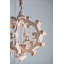 Lustre géométrique à 6 lumières de style bougie Evelin