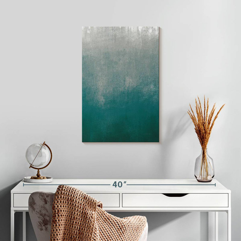 Avery Silver Wave Green II, H 24 po x l 16 po