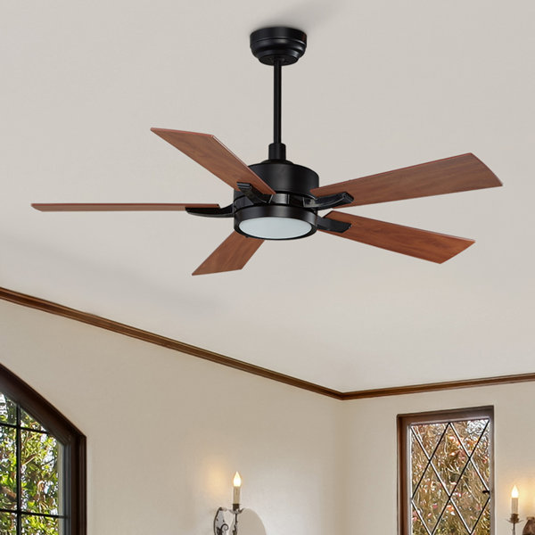 17 Stories 56'' Ceiling Fan with LED Lights | Wayfair