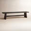 Acadia 79" Bench In Coffee Bean-1169320641