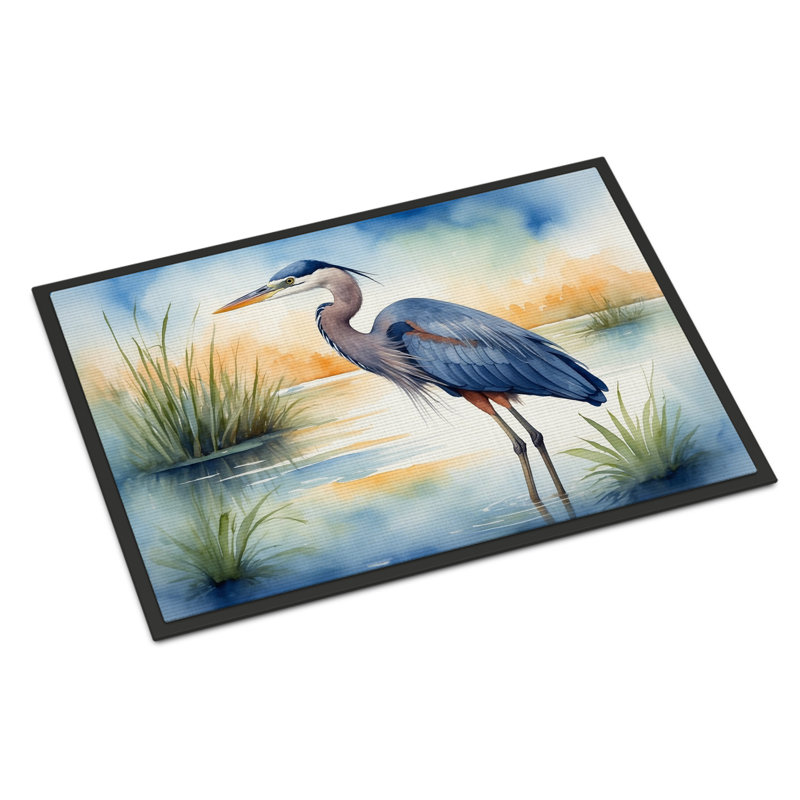 Paillasson Blue Heron, L 18 po x L 27 po