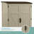 Suncast 53 in. W x 32.5 in. D Resin Vertical Tool Shed-22266939
