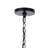 Crosby 4-Light Black Pendant