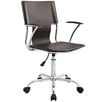 Studio Chrome Plated Adjustable Office Chair