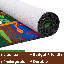 Tapis de classe KidCarpet.com « Forêt amusante », rectangle de 2,29 m x 3,66 m-128631485