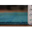 Tapis oriental bleu sarcelle Gabbeh carré 4 x 4