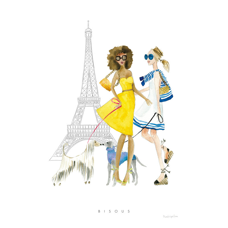 Paris Girlfriend I, H 48 po x l 32 po x P 1,25 po