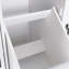 Îlot de cuisine avec armoire de rangement pour poubelle, chariot de cuisine avec abattant-1791158252