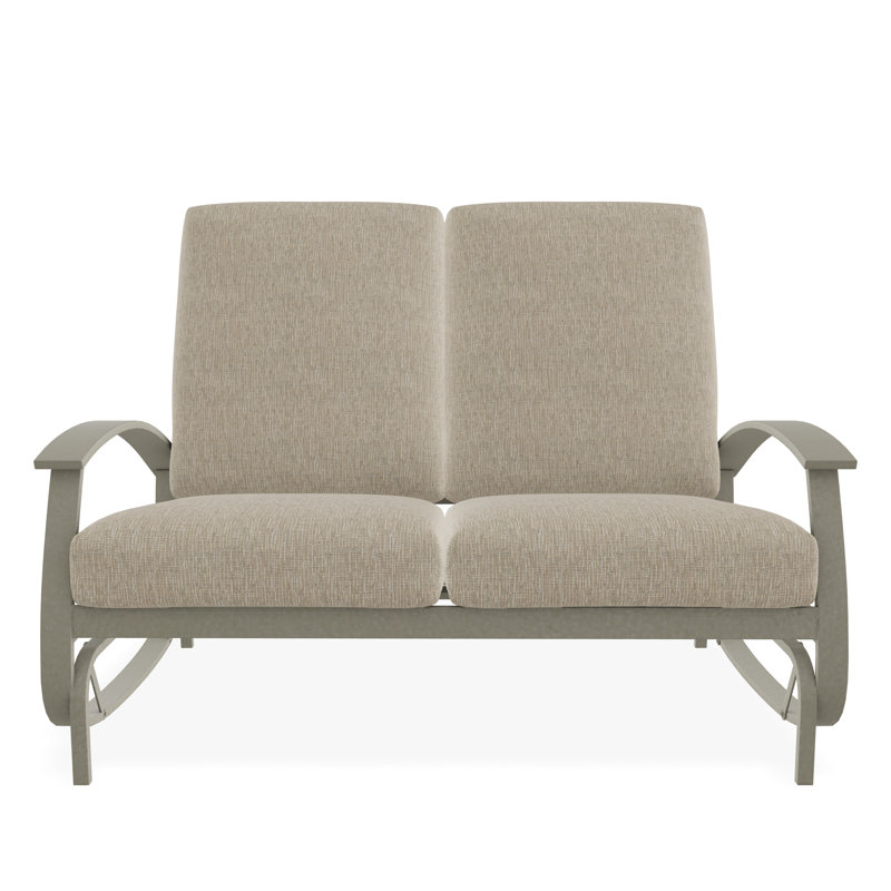 Fauteuil oscillant 2 places Belle Isle, Tempête, Dune Grasscloth