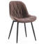 Chaise d'appoint rembourrée en similicuir Chardee-563054730