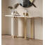 Console luxueuse autoportante de luxe pour entrée en pierre polie-133399012