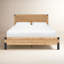 Natalie Low Profile Woven Banana Stem Standard Bed-52918702
