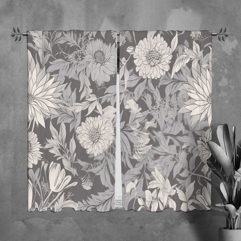 Layora Room Darkening Curtain Pair, 40" W x 82" L