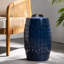 Table d'appoint 18,05 po x 12,34 po x 12,34 po pour patio, jardin, sans assemblage requis