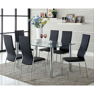 Sumalee Leatherette  modern dining chairs, kitchen chairs, dinning chairs -  Orren Ellis, FCC42828AE2E4CDA993D2263E2F4E149