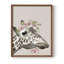 «Peek A Boo Giraffe II», reproduction encadrée - bois massif-498640801-498640815