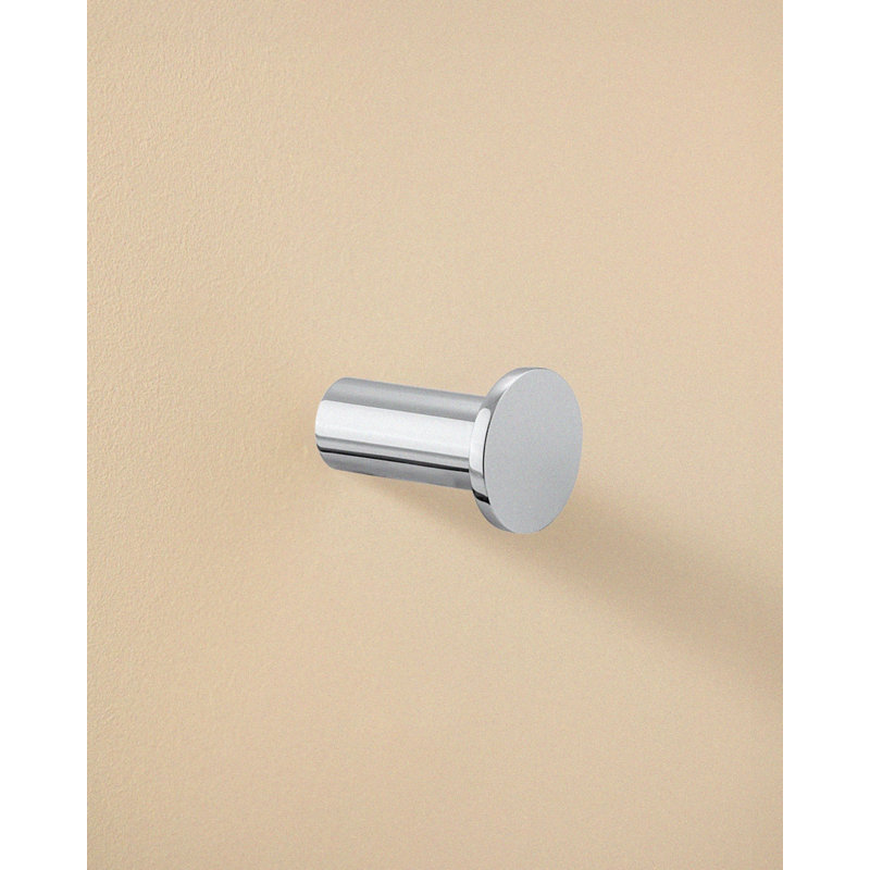 Towel Hook Stainless Steel made 5cm, Grey
