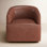 Eucalyptus Genuine Leather Swivel Chair